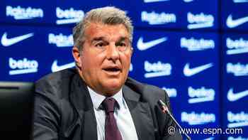 Barcelona working to solve 'terminal' financial crisis - president Joan Laporta - ESPN