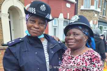 Police run into burning building in Walthamstow to save residents