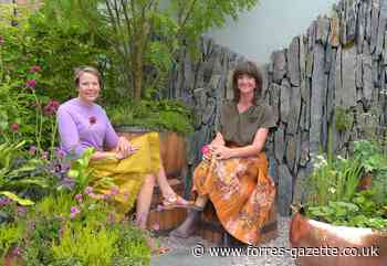 Andrea Chappell of Acme Atelier helps garden designer Jane Porter win RHS Gold medal and Best Container Garden award at Chelsea Flower Show - Forres Gazette