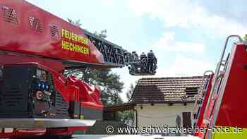 Feuerwehreinsatz in Hechingen - Im Gebäude des Hundevereins brennt Sicherung durch - Schwarzwälder Bote