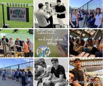 MANDURIA - I ragazzi dell'Einaudi hanno giocato la partita del futuro allo stadio Jacovone di Taranto - ManduriaOggi