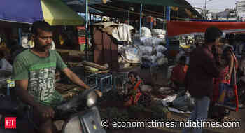 Retail inflation may breach 8% in the coming months - Economic Times