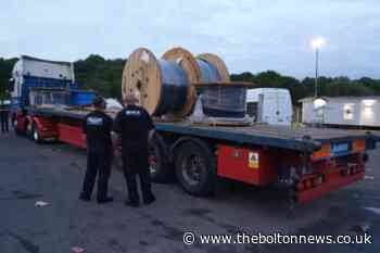 Bolton: Farnworth police find stolen lorry with valuable cargo - The Bolton News