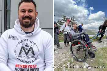 Manchester Arena bombing survivor climbs mountain in wheelchair - The Bolton News