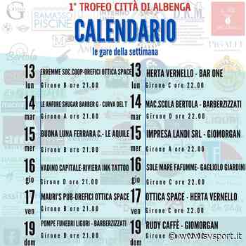 Calcio a 7. Stasera inizia il Trofeo Città di Albenga! Fischio d'inizio a San Bernardino alle 21:00 - SvSport.it