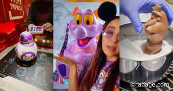How Disney Parks’ TikTok made Olaf hot chocolate bombs and Figment popcorn buckets go viral