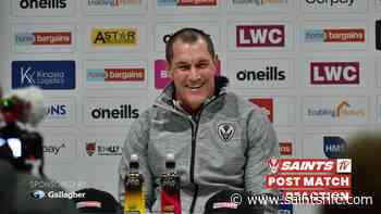 Saints TV: Woolf on win, Roby and LMS injury - St.Helens RFC - St.Helens R.F.C.