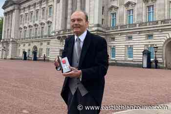 PureMalt boss Bruce Turner picks up his MBE at Buckingham Palace - East Lothian Courier