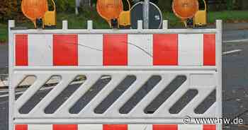 Autofahrer aufgepasst: Verkehr auf Straße in Verl fließt nur einspurig - Neue Westfälische