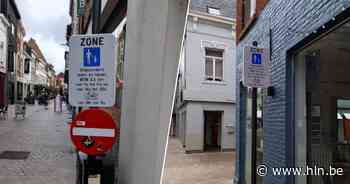 Fietsen in de voetgangerszone? Soms mag het! | Diest | hln.be - Het Laatste Nieuws