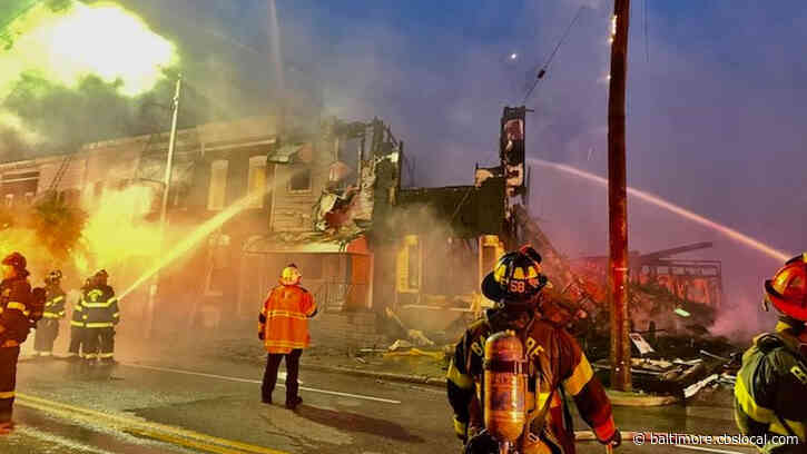 5 Buildings Catch Fire In Baltimore’s Brooklyn Neighborhood, Authorities Say