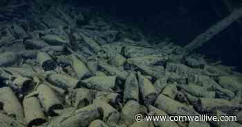 Shipwreck with precious wine bottles lying on seabed off Cornwall for over a century - Cornwall Live