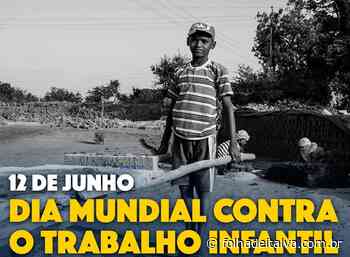 Prefeitura de Itaperuna combate o trabalho infantil e pede reflexão sobre o assunto - Folha de Italva