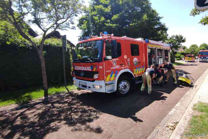 Droogkast vat vuur in huis in Lommel-centrum