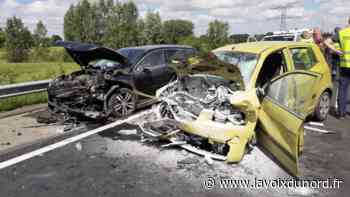 Un mort et deux blessés sur l'A 23 près d'Orchies, l'autoroute a rouvert - La Voix du Nord