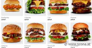 Geschmacklose Aktion - Burgerlokal nutzt Ukraine-Krieg für Marketing | krone.at - Kronen Zeitung