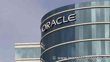 Oracle: Aktien von SAP-Rivalen springen nach Zahlen um 13 Prozent hoch