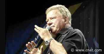 Space Flight Left William Shatner Weeping and 'Grieving for the Earth'     - CNET