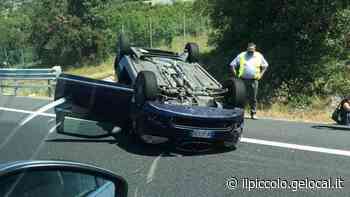 Auto si cappotta sul Raccordo autostradale di Trieste: code in direzione Venezia - Il Piccolo