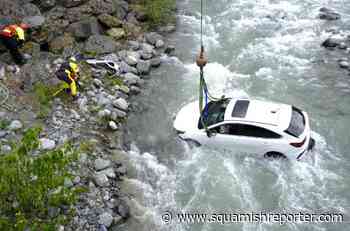 Man injured after car plunges into Whistler creek - The Squamish Reporter