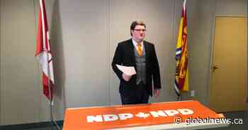 New Brunswick NDP leader announces resignation 8 months into job