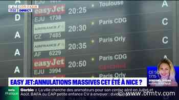 Nice: de nombreux vols Easy Jet annulés cet été? - BFMTV