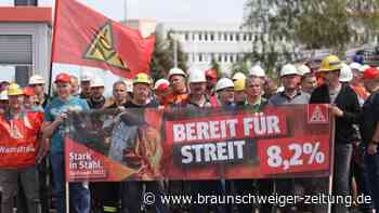 Nach Warnstreiks: Nächste Runde bei Stahl-Tarifverhandlungen