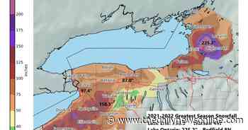 National Weather Service: Warsaw tops Lake Erie snow totals for 2021-2022 season - The Daily News Online