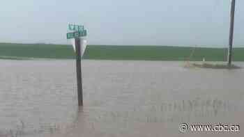 Heavy rain floods parts of Saskatchewan