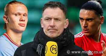 Chris Sutton on who he thinks will score more goals between Erling Haaland and Darwin Nunez - The Mirror