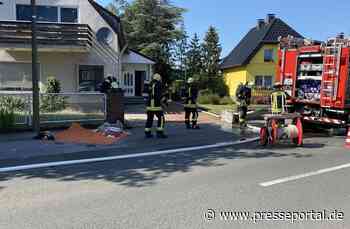 FW-DO: Garagenbrand in Wickede