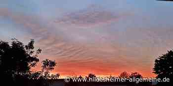 Hingucker: Buntes Farbenmeer am Himmel in Hildesheim - www.hildesheimer-allgemeine.de