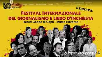 All'Hotel Gocce di Capri il Festival internazionale del libro d'inchiesta - Ottopagine