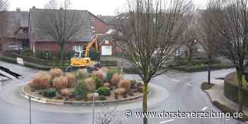 Kreisverkehr erhält bessere Beleuchtung, damit er sicherer wird - Dorstener Zeitung