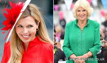 Camilla and Carrie are 'good friends' after bonding when Boris battled coronavirus - Express