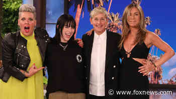 Ellen DeGeneres’ last show: Jennifer Aniston jokes about Brad Pitt divorce, Pink performs and more - Fox News