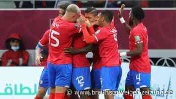 Letzter Deutschland-Gegner: Costa Rica holt WM-Ticket