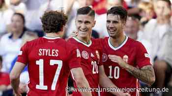0:4-Debakel für England gegen Ungarn - Niederlande auf Kurs
