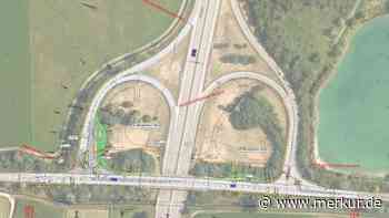 Temporäre Straßensperrung: Die Anschlussstelle Mindelheim zur A96 bekommt Ampeln - Merkur.de