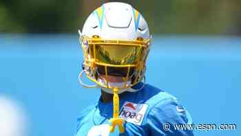 Chargers S James limited after labrum surgery