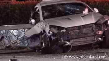 1 Dead, 3 Critically Injured in Overnight Miami Gardens Crash