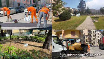 Corpus Domini, Campobasso si rifà il look: asfalto nuovo ed erba tagliata - quotidianomolise.com - Il Quotidiano del Molse