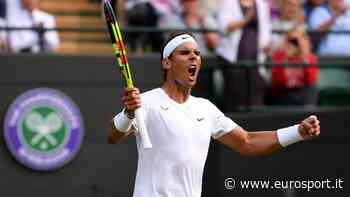 Nadal si allena sull'erba a porte chiuse a Maiorca: obiettivo Wimbledon - Eurosport IT