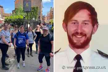 Jenny Wilkes walks marathon for Mind in memory of son Nick | York Press - York Press