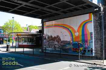 Brand new mural revealed next to South Harrow station - Harrow Online