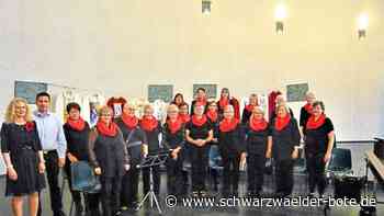 Auftritt in Stuttgart - Frauenchor Zollernalb begeistert mit Eigenkomposition - Schwarzwälder Bote