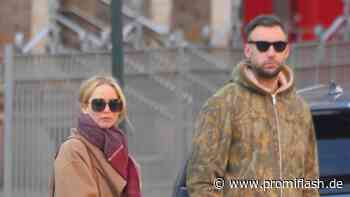 Seltene Fotos: Jennifer Lawrence mit Mann und Baby unterwegs - Promiflash.de