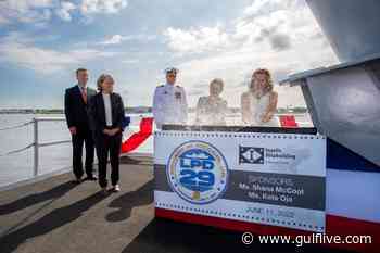 Ingalls christens amphibious transport dock ship Richard M. McCool Jr. (LPD 29) - gulflive.com