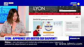 Lyon: la semaine des "gestes qui sauvent" à la Part-Dieu - BFMTV