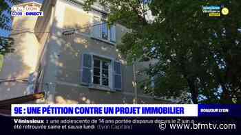 Lyon: des riverains de Saint-Rambert lancent une pétition contre un projet immobilier - BFMTV